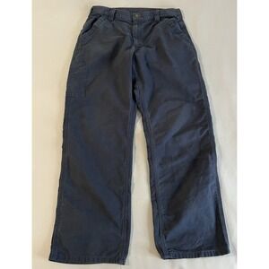 VTG Carharrt Pants Mens 36x32 (34x31.5) Carpenter‎ Blue Good Condition B151 Y2K